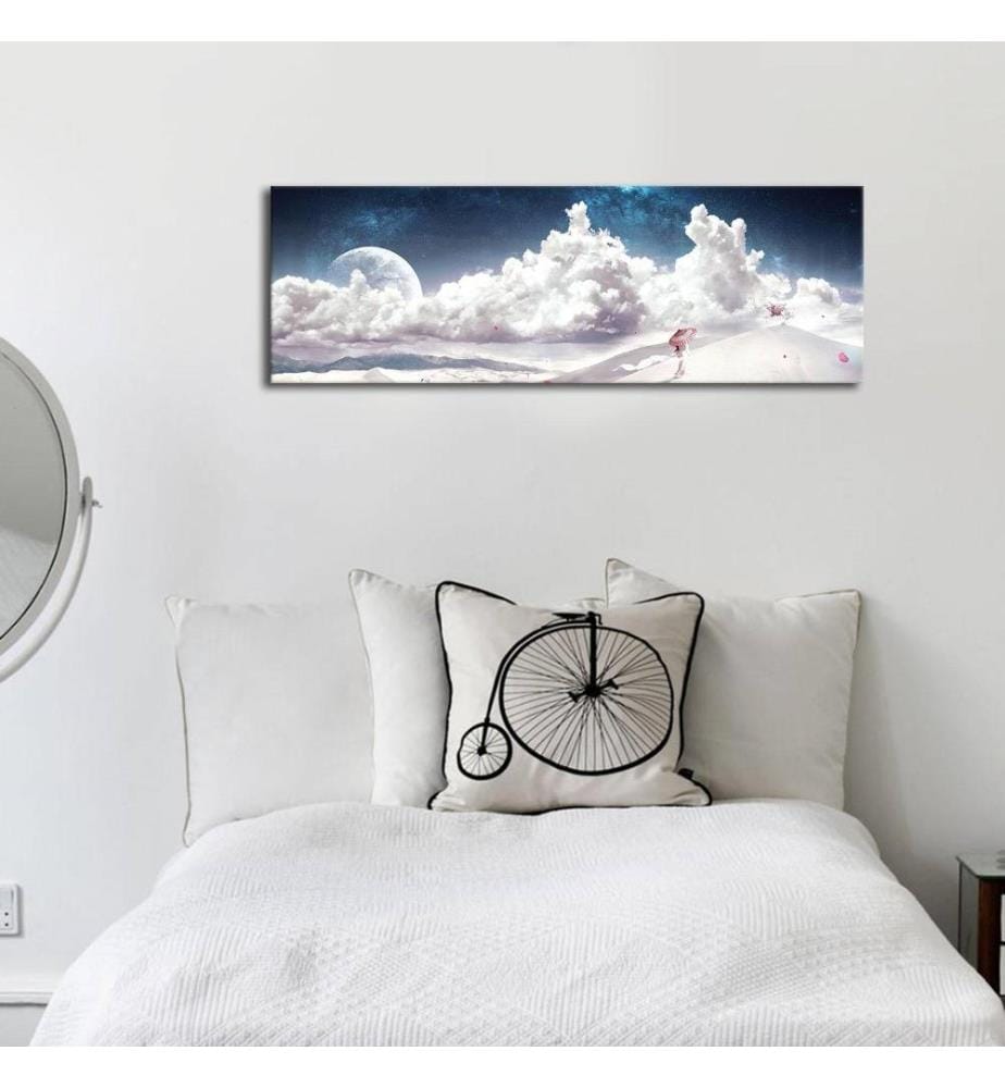 Dekorative Led beleuchtet Leinwand Gemälde, Multicolor, Wildleder Leinwand