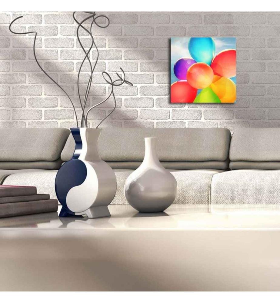 Dekorative Led beleuchtet Leinwand Gemälde, Multicolor, Wildleder Leinwand