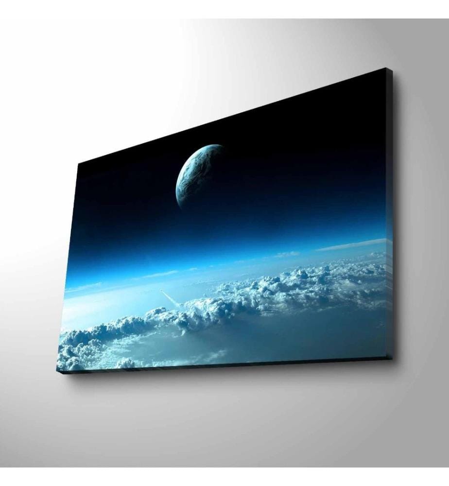 Dekorative Led beleuchtet Leinwand Gemälde, Multicolor, Wildleder Leinwand