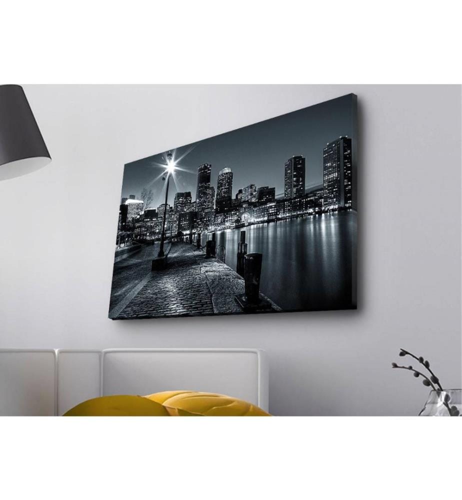 Dekorative Led beleuchtet Leinwand Gemälde, Multicolor, Wildleder Leinwand
