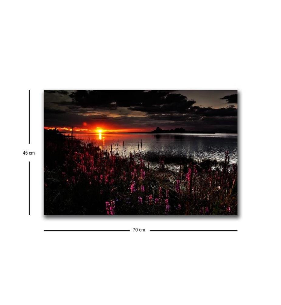 Dekorative Led beleuchtet Leinwand Gemälde, Multicolor, Wildleder Leinwand