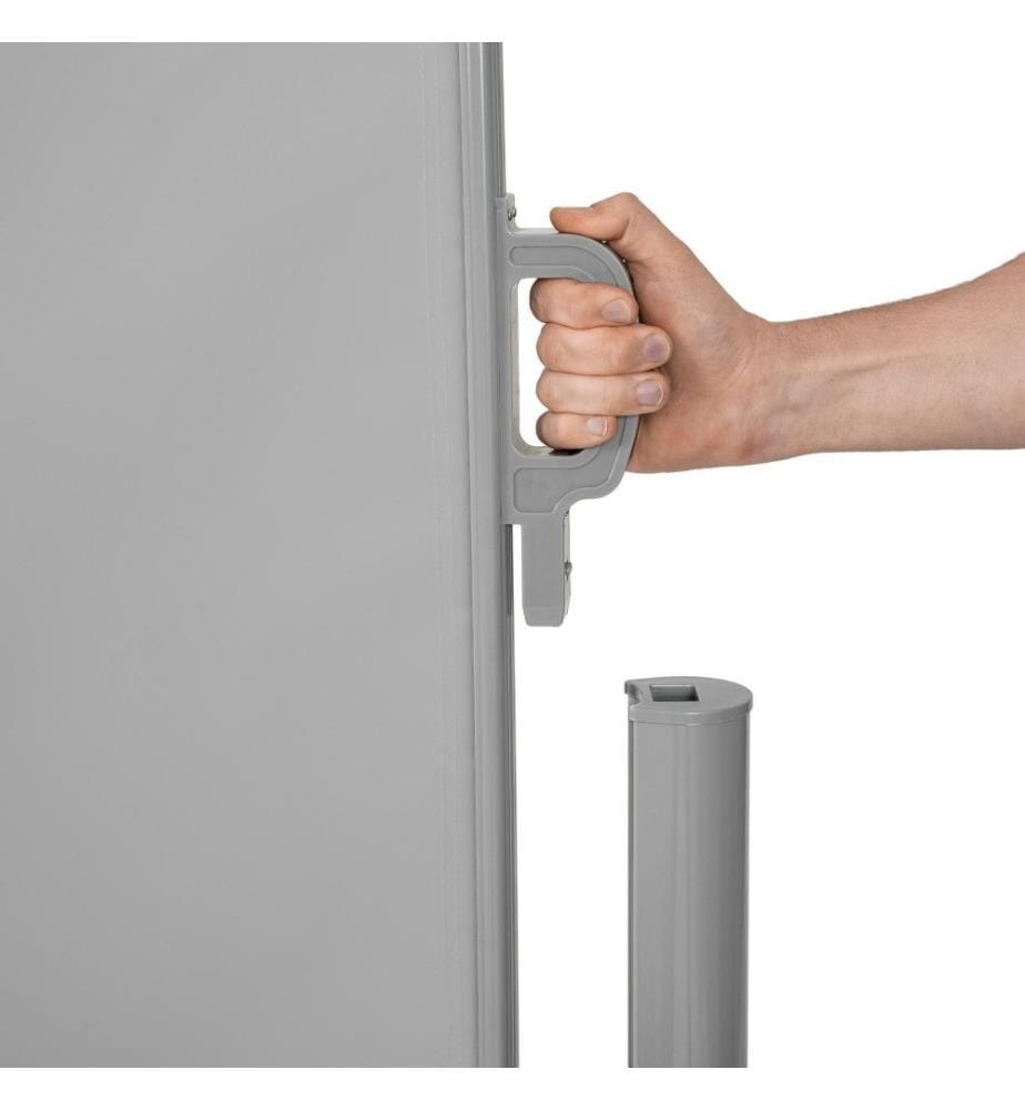 TecTake Aluminium Seitenmarkise ausziehbar mit A… DeinDeal