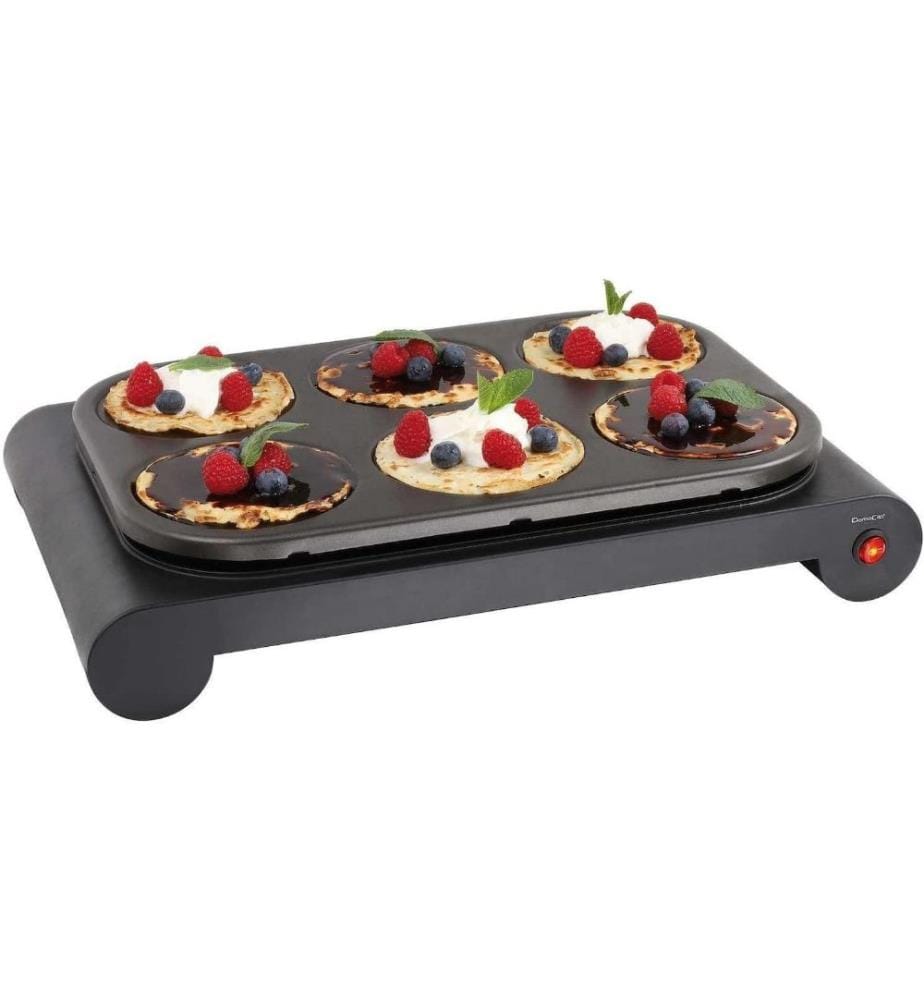 LIVOO DOM200 Set 3 en 1 Mini Woks, Crêpière et G… DeinDeal