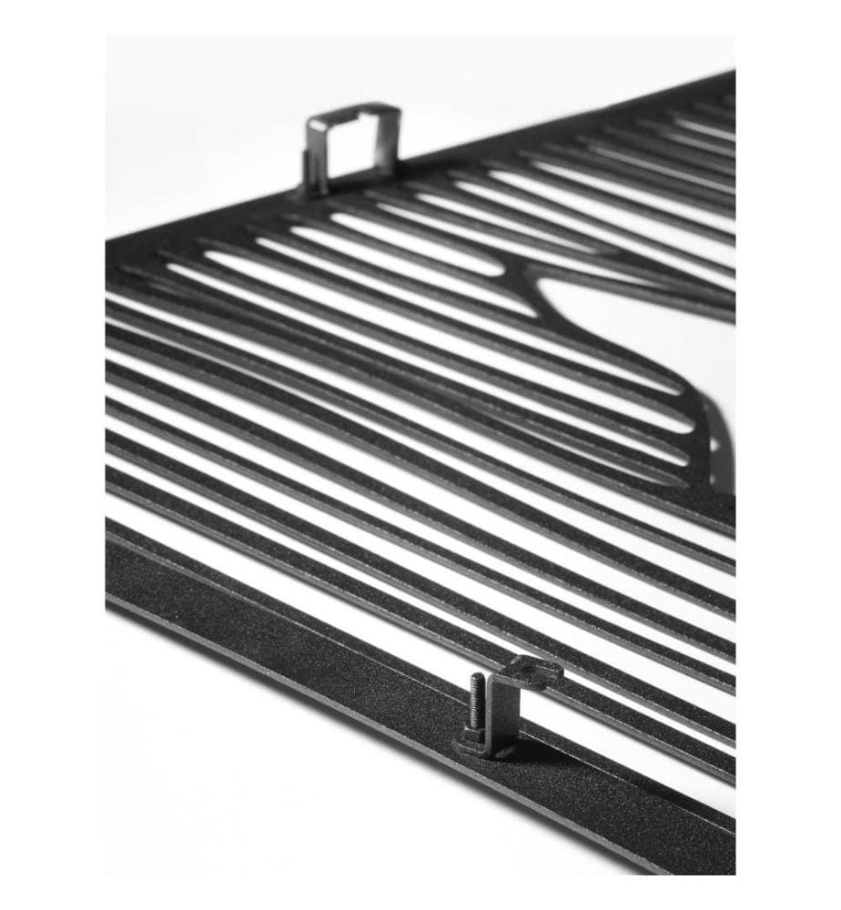Dekoratives Metall-Wand-Accessoire, Schwarz, Metall