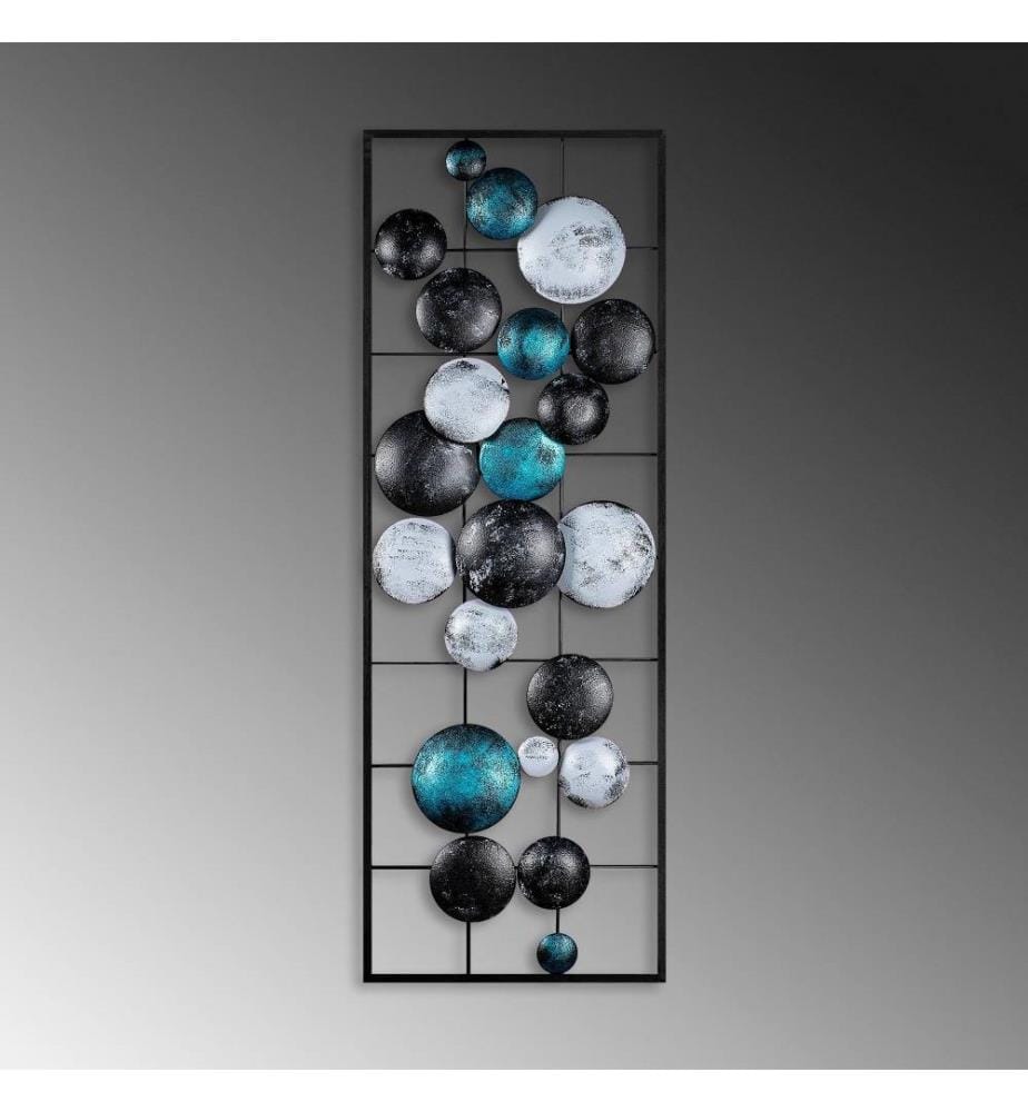 Dekoratives Metall-Wand-Accessoire, Multicolor, Metall