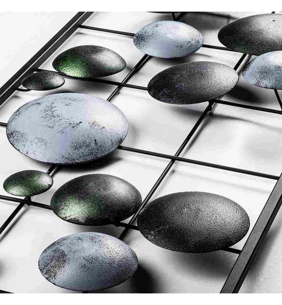 Dekoratives Metall-Wand-Accessoire, Multicolor, Metall