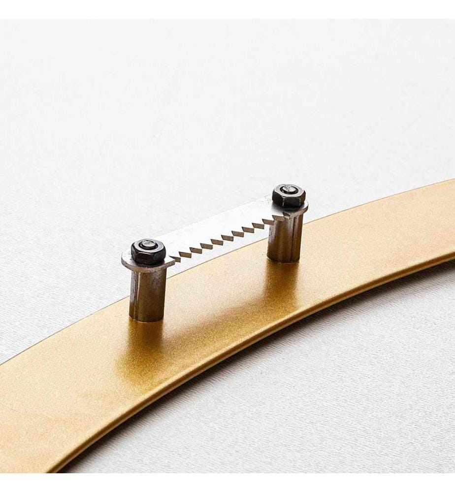 Dekoratives Metall-Wand-Accessoire, Gold, Metall
