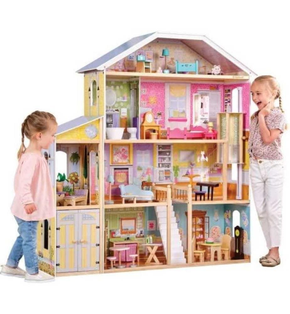 Barbie Mobilier coffret Restaurant pour poupée avec plus de 30