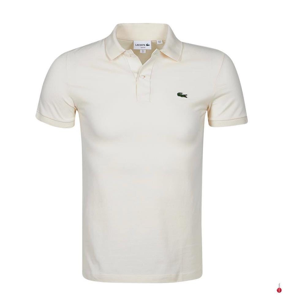 LACOSTE POLO Slim fit cotton pique polo shirt-Cr… | DeinDeal