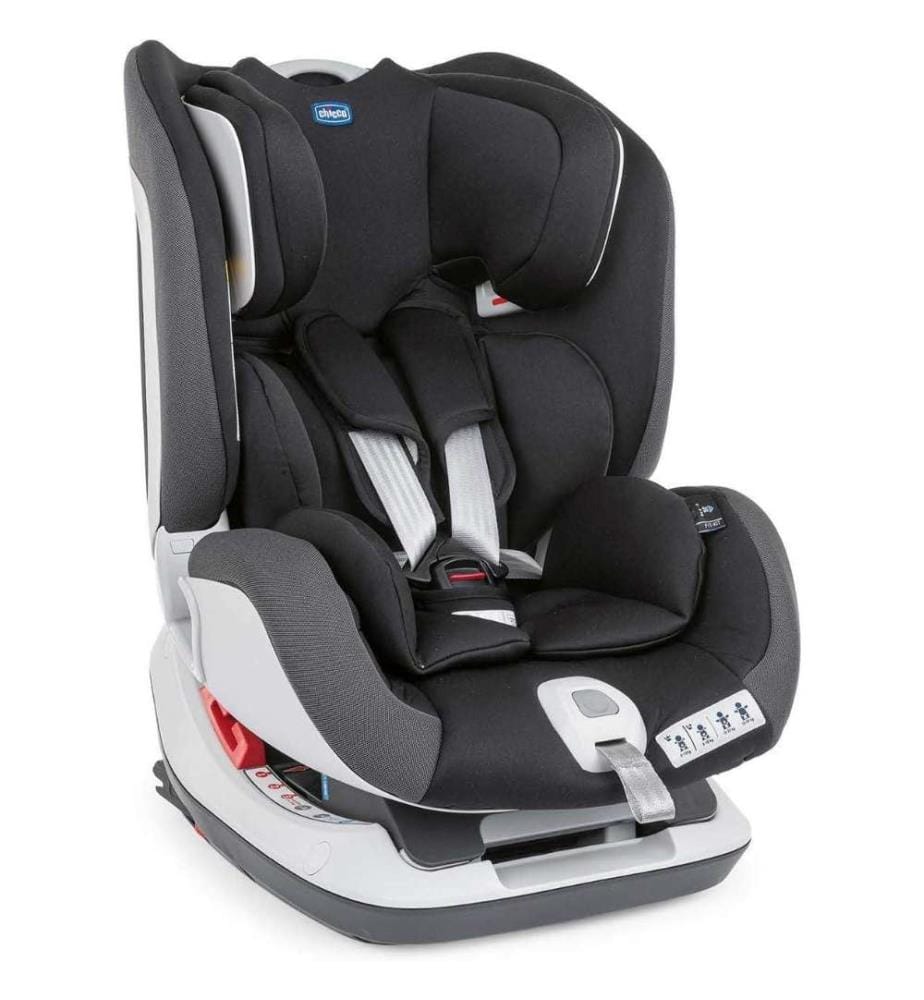 Chicco Unico Plus Siège Auto Bébé Isofix Inclinable 0-36 Kg Groupe 0+/1/2/3  pour Enfants de 0 à 12 Ans India Ink