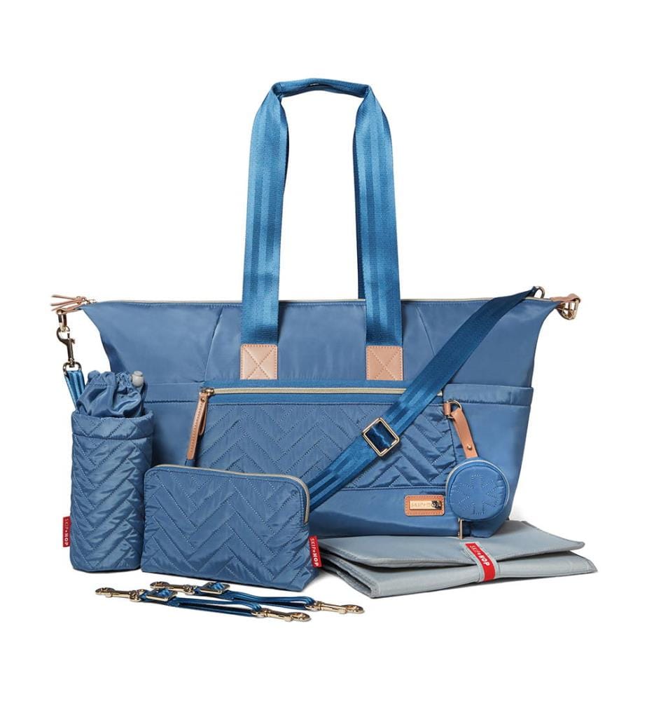 SKIP HOP Diaper Bag Blue DeinDeal