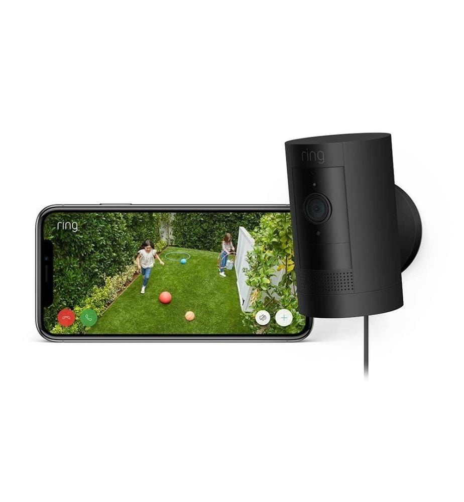 Ring Caméra Extérieure avec adaptateur secteur (… DeinDeal