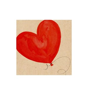 Braun + Company Serviettes en papier Big Ballon 33 cm x 33 cm, 20 Pièce/s