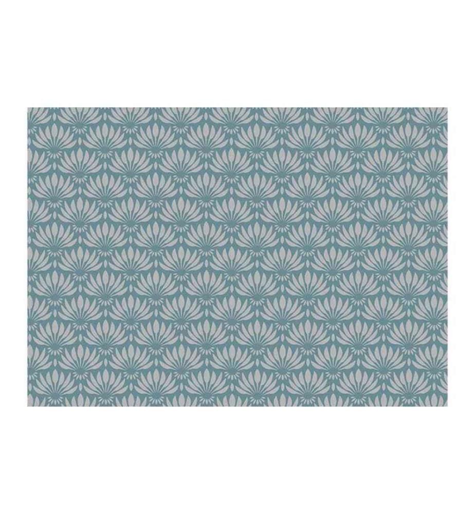 Braun + Company Geschenkpapier By Nature Papyrus 70 cm x 1 m, Blau