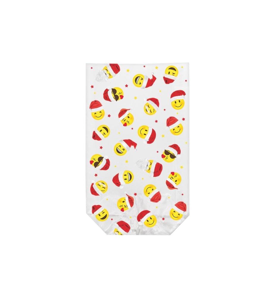 Braun + Company Klarsichtbeutel, Smiley, 11.5 x 19 cm, 10 Stk
