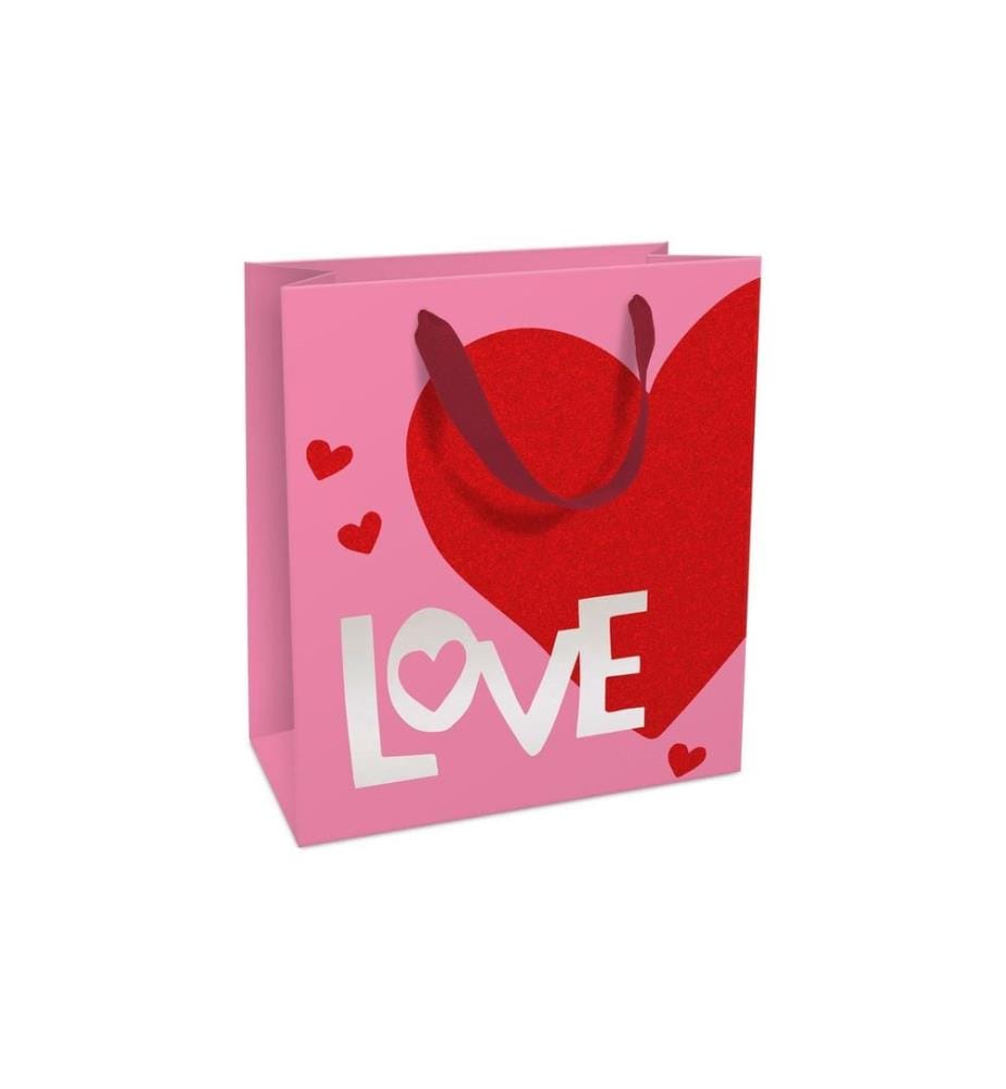 Braun + Company Geschenktasche Love 18 x 21 x 8 cm