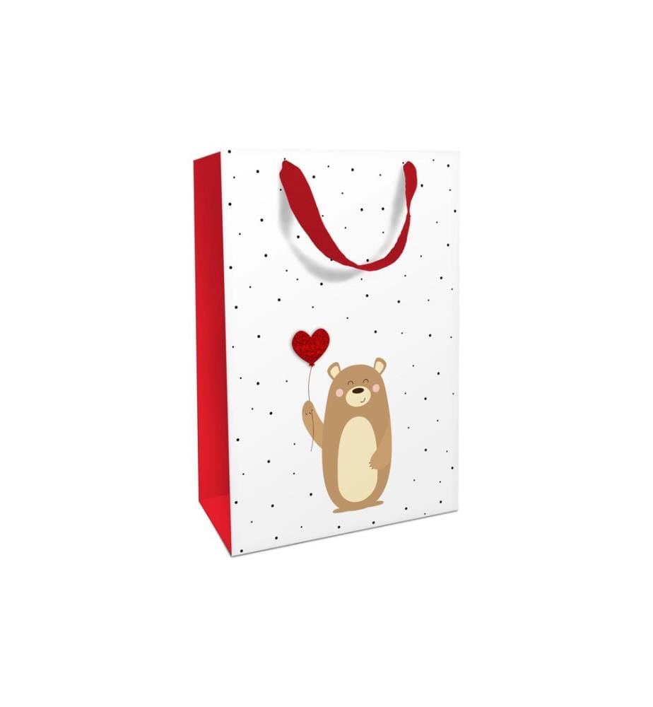 Braun + Company Geschenktasche Tapsy Bear 26 x 36 x 13 cm