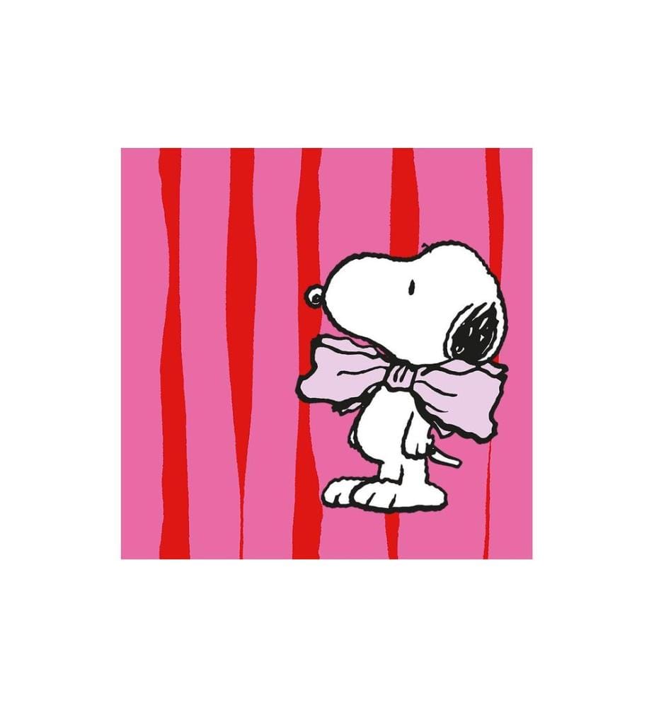 Braun + Company Snoopy rose 20 Pièce/s
