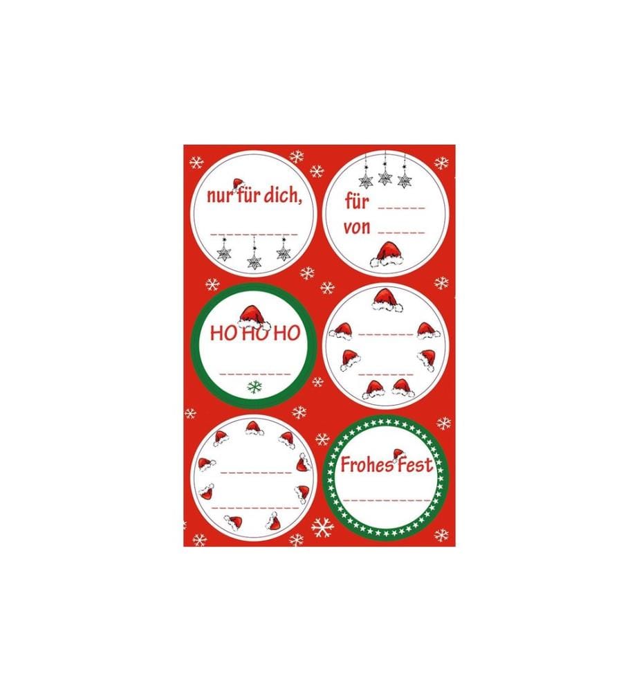 Braun + Company Sticker Niko Mütze, Weihnachten
