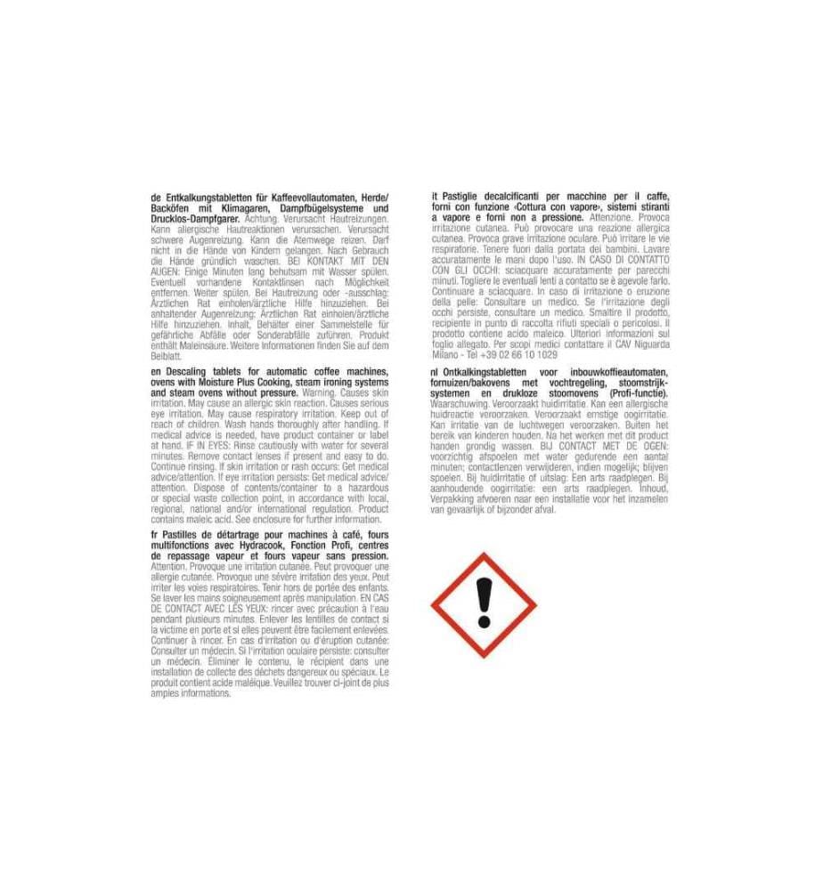 MIELE - Entkalkungsmittel GP DC CX 0061 T 6 x 50 g