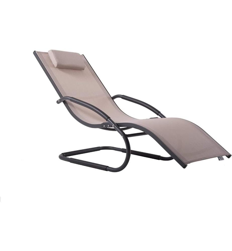 Vivere WAVELNG1MA Wave Chaise Longue Aluminium … DeinDeal