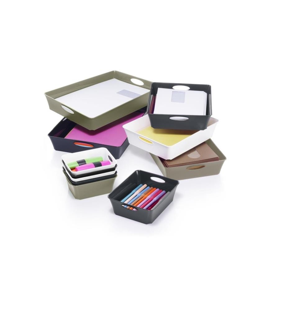 Rotho Living Aufbewahrungsbox 2,5 Liter - Weiß, BPA-frei, Made In Switzerland