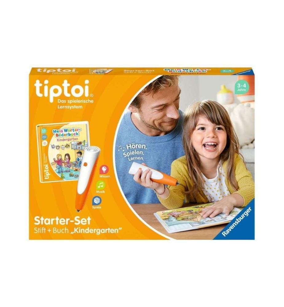 TIPTOI - Starter-Set Stift und Wörter-Bilderbuch Kindergarten