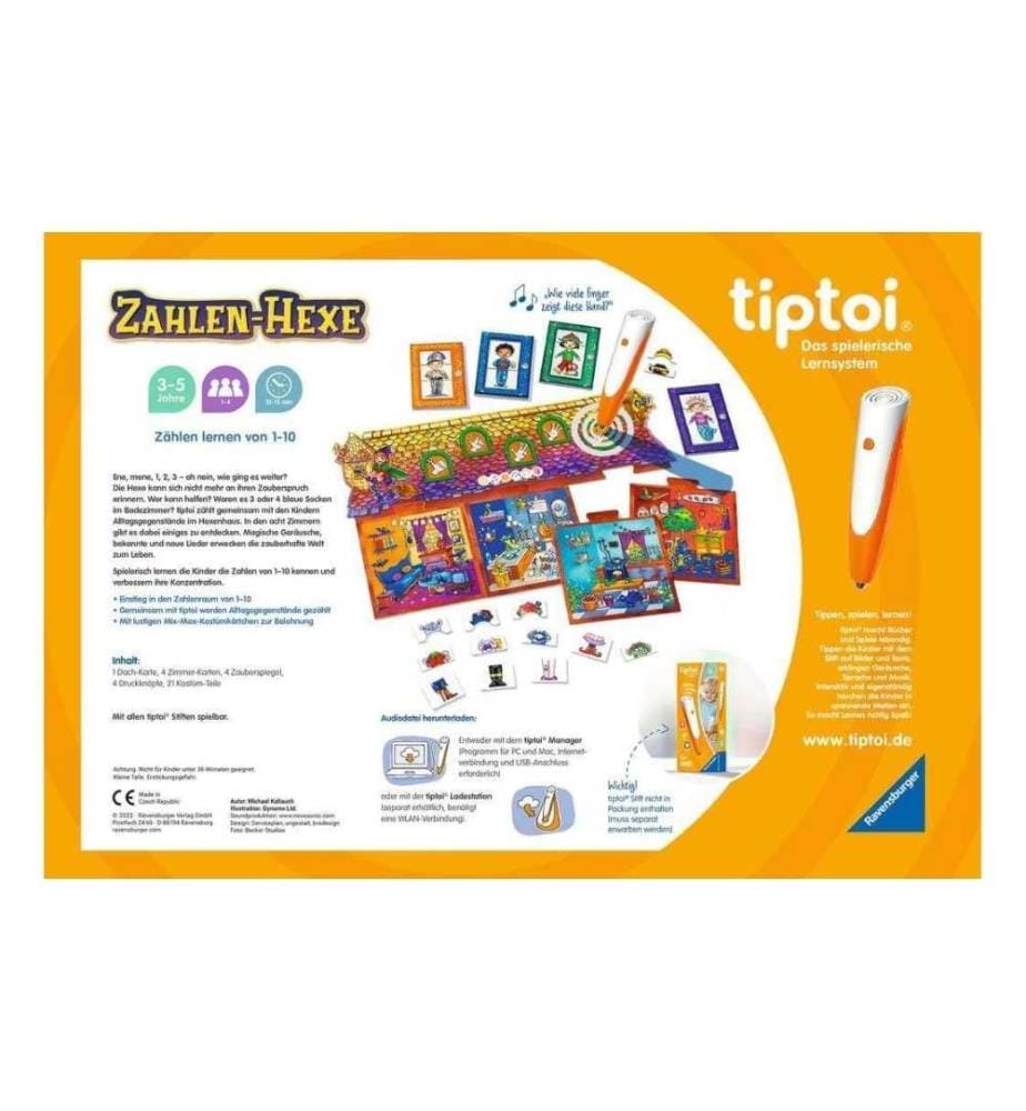 TIPTOI - Jeu Zahlen-Hexe