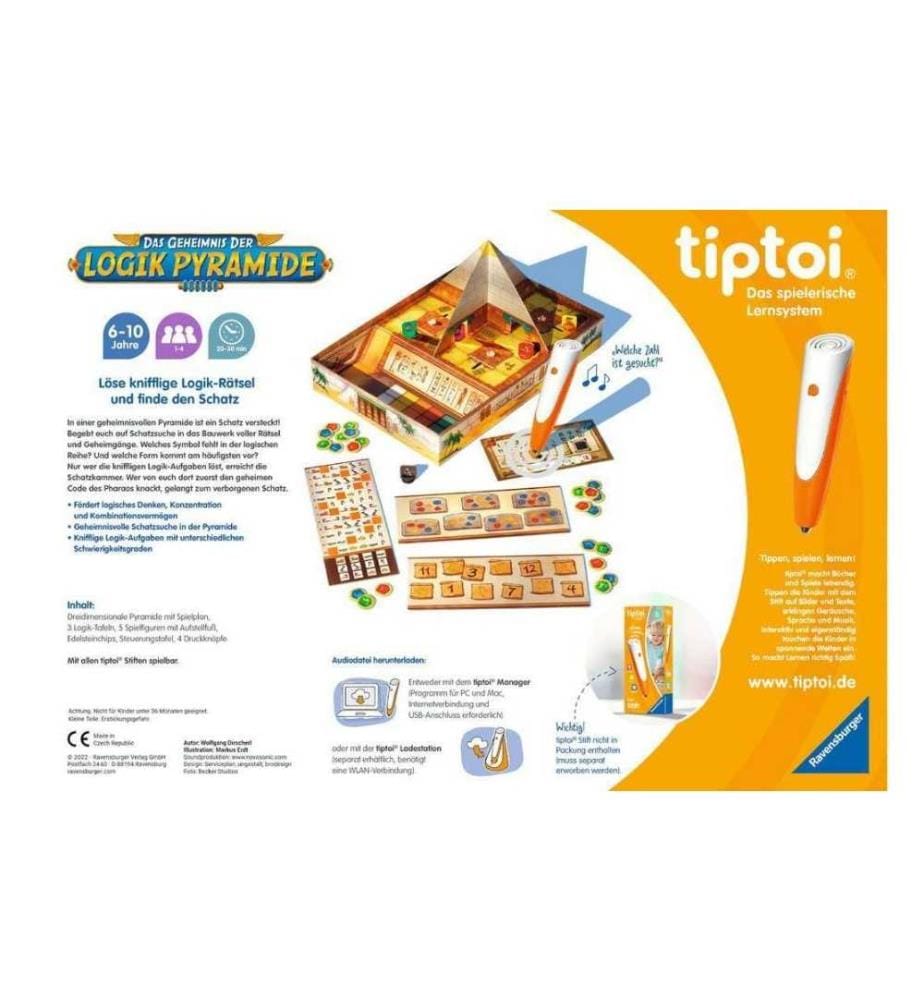 TIPTOI - Jeu Das Geheimnis der Logik-Pyramide