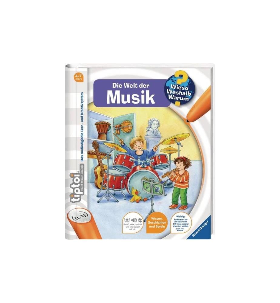 TIPTOI - Livre éducatif WWW Die Welt der Musik