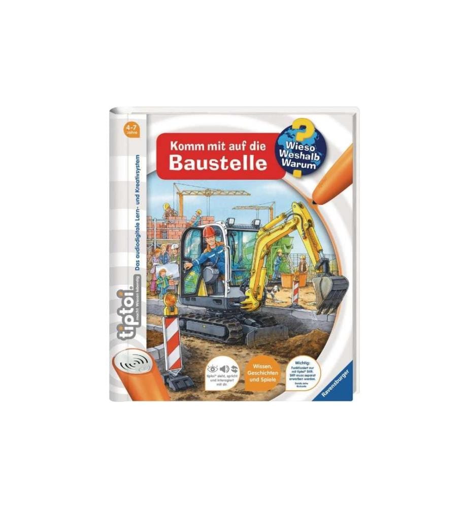TIPTOI - Lernbuch WWW Komm mit auf die Baustelle