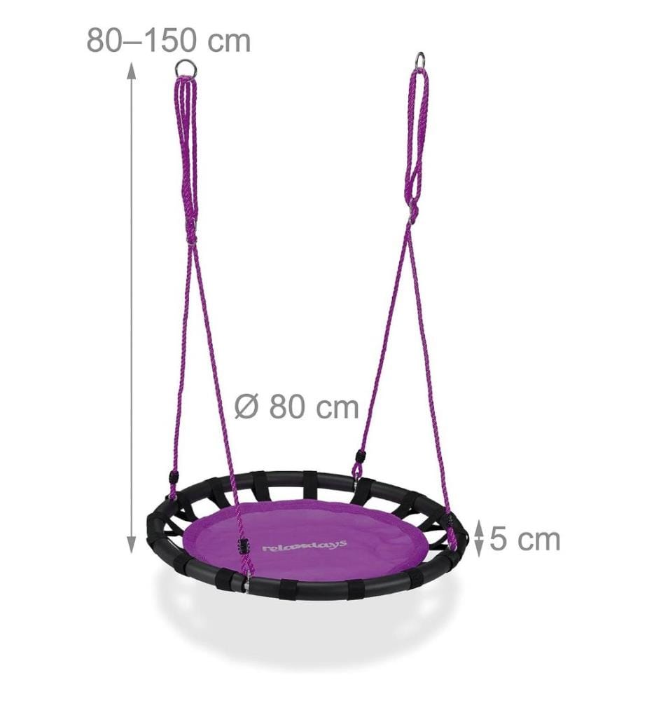 Round hanging swing clearance