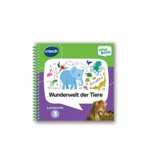 VTECH - Lernbuch MagiBook Lernstufe 3 - Wunderwelt der Tiere