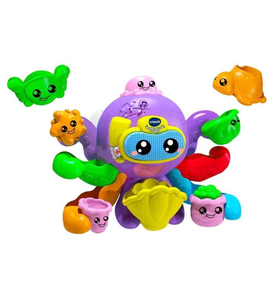 VTECH - Badespielzeug Polo, mon poulpe rigolo -FR-