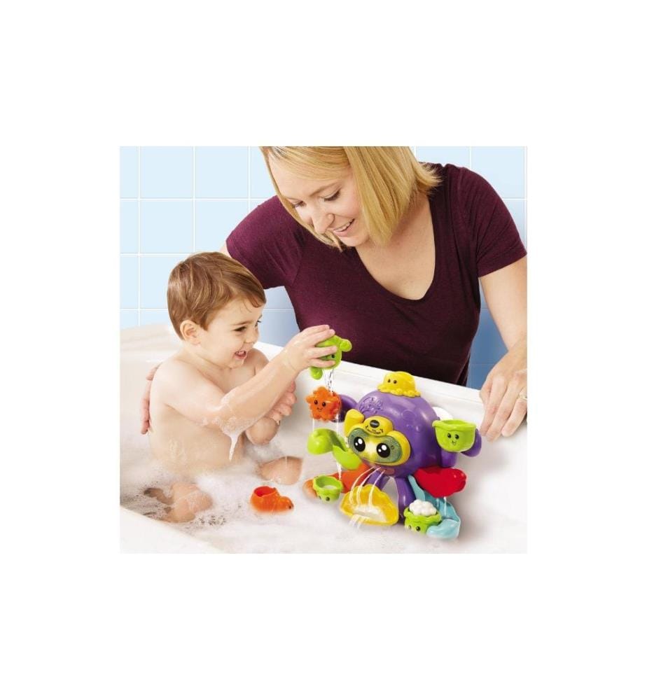 VTECH - Jouet pour le bain Polo, mon poulpe rigolo -FR-