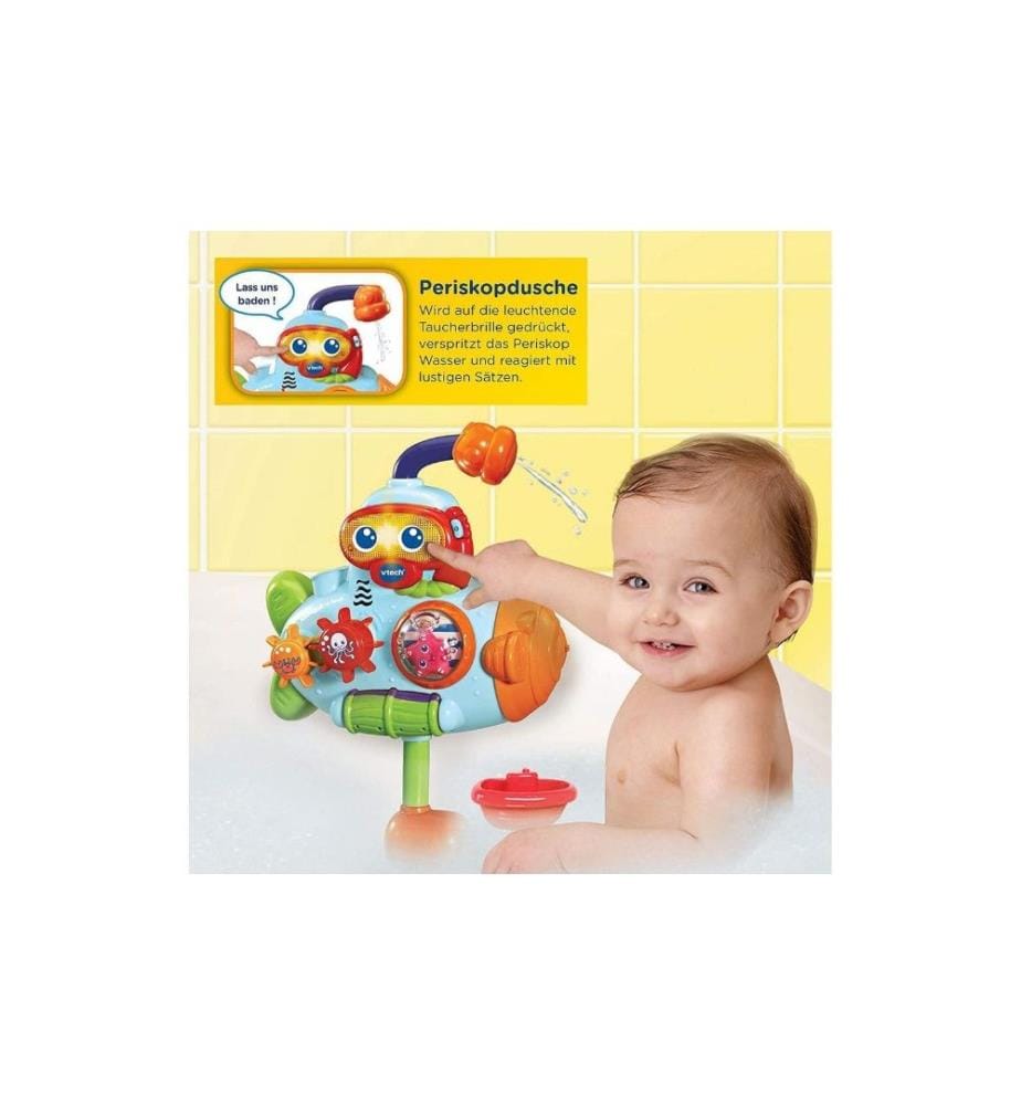 VTECH - Jouet pour le bain Un sous-marin amusant pour la baignade