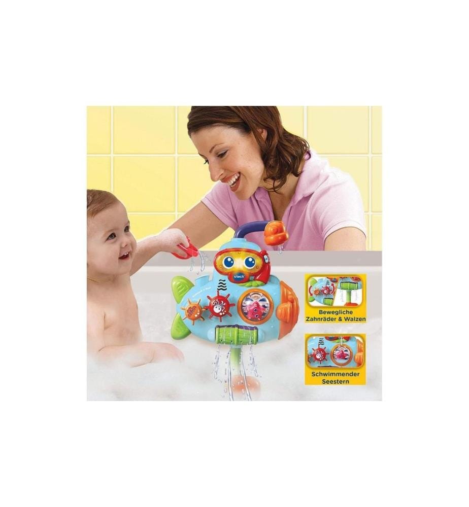 VTECH - Jouet pour le bain Un sous-marin amusant pour la baignade