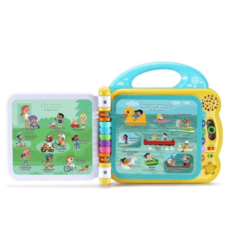 VTECH - Beschäftigungsspielzeug Mein 100-Wörter-Buch: Fahrzeuge -DE-