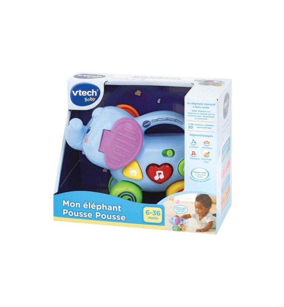 VTECH - Schiebespielzeug Kleiner Schiebe-Elefant -FR-
