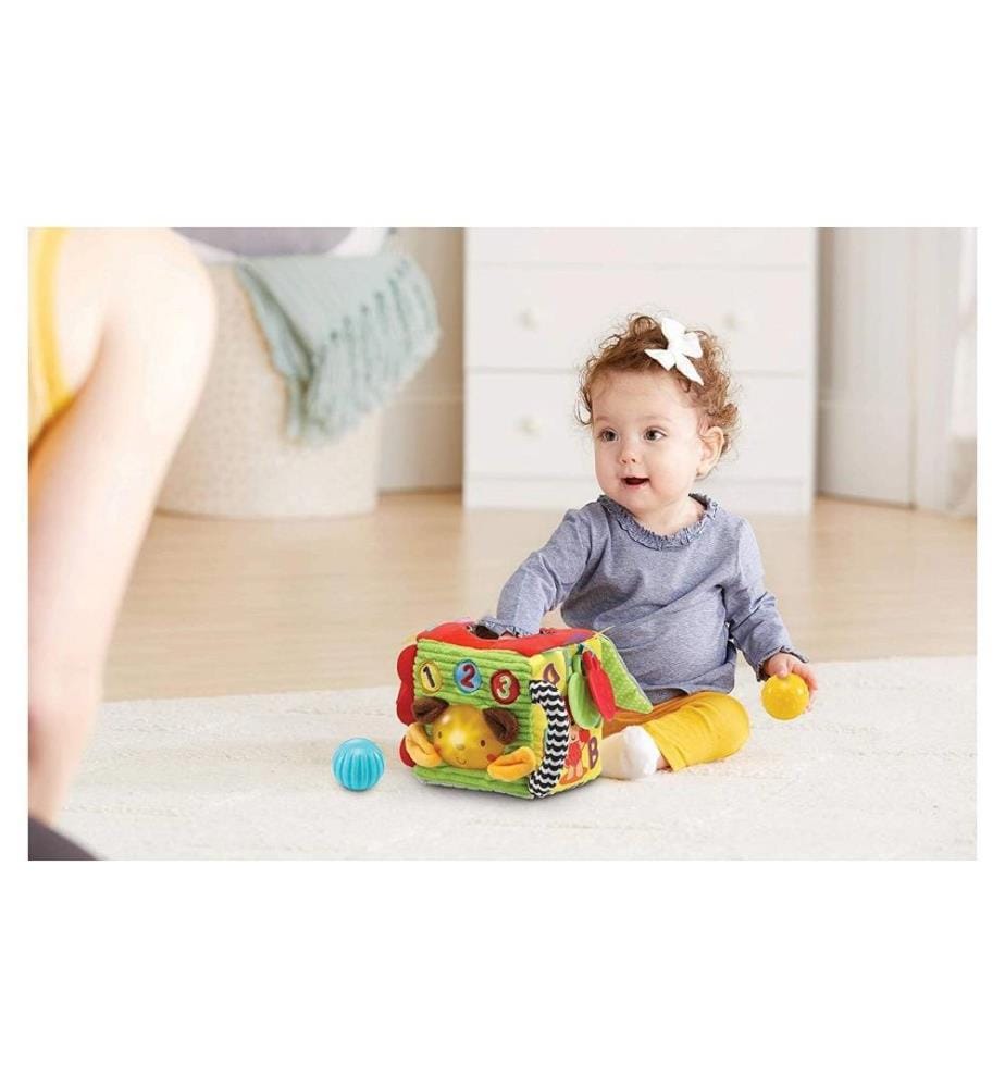 VTECH - Jouets d'occupation 1-2-3 Kuschelwürfel