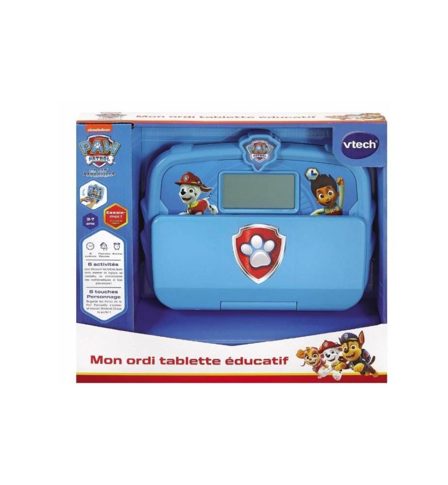 VTECH - La pat patrouille – Mon ordi tablette éducatif -FR-