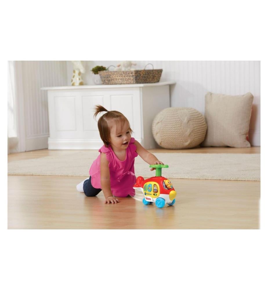 VTECH - Beschäftigungsspielzeug Drück mich Hubschrauber