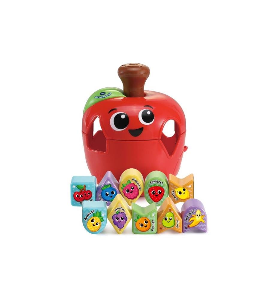 VTECH - Beschäftigungsspielzeug Sortierspass-Apfel Recycling -DE-