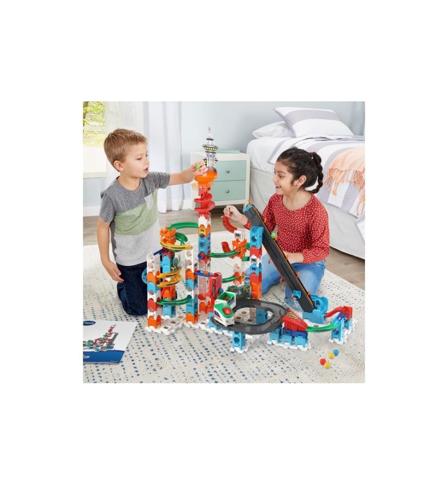 VTECH - Circuit de billes Marble Rush Super Sky Tower Set XL300E -DE-