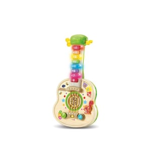VTECH - Jouets musicaux Guitare interactive en bois