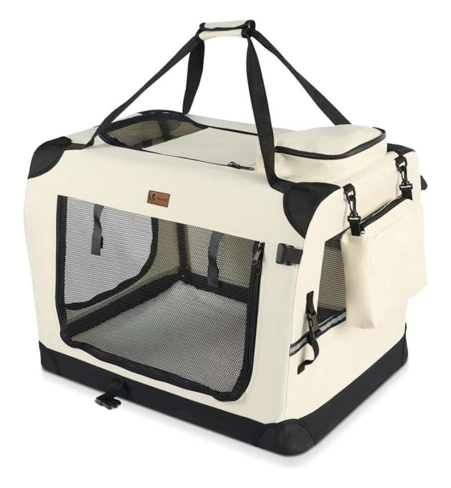 Hunde-Transportbox Faltbar L - Atmungsaktiv & Wasserabweisend