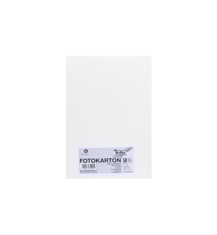 Papier Carte Blanc A4 300g/m² - Lot De 50 Feuilles - Imprimable Laser Et Jet D'Encre - Surface Mate