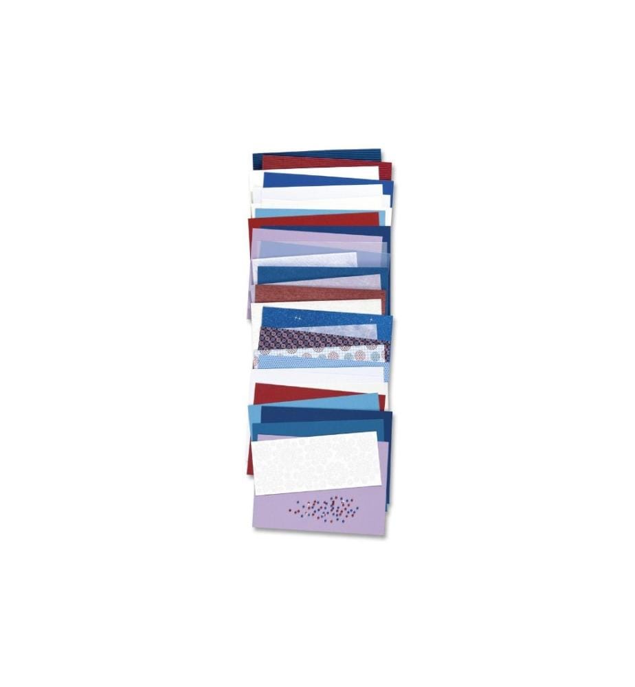 FOLIA - Bastelset Creativ-Mix Summer Breeze Mehrfarbig