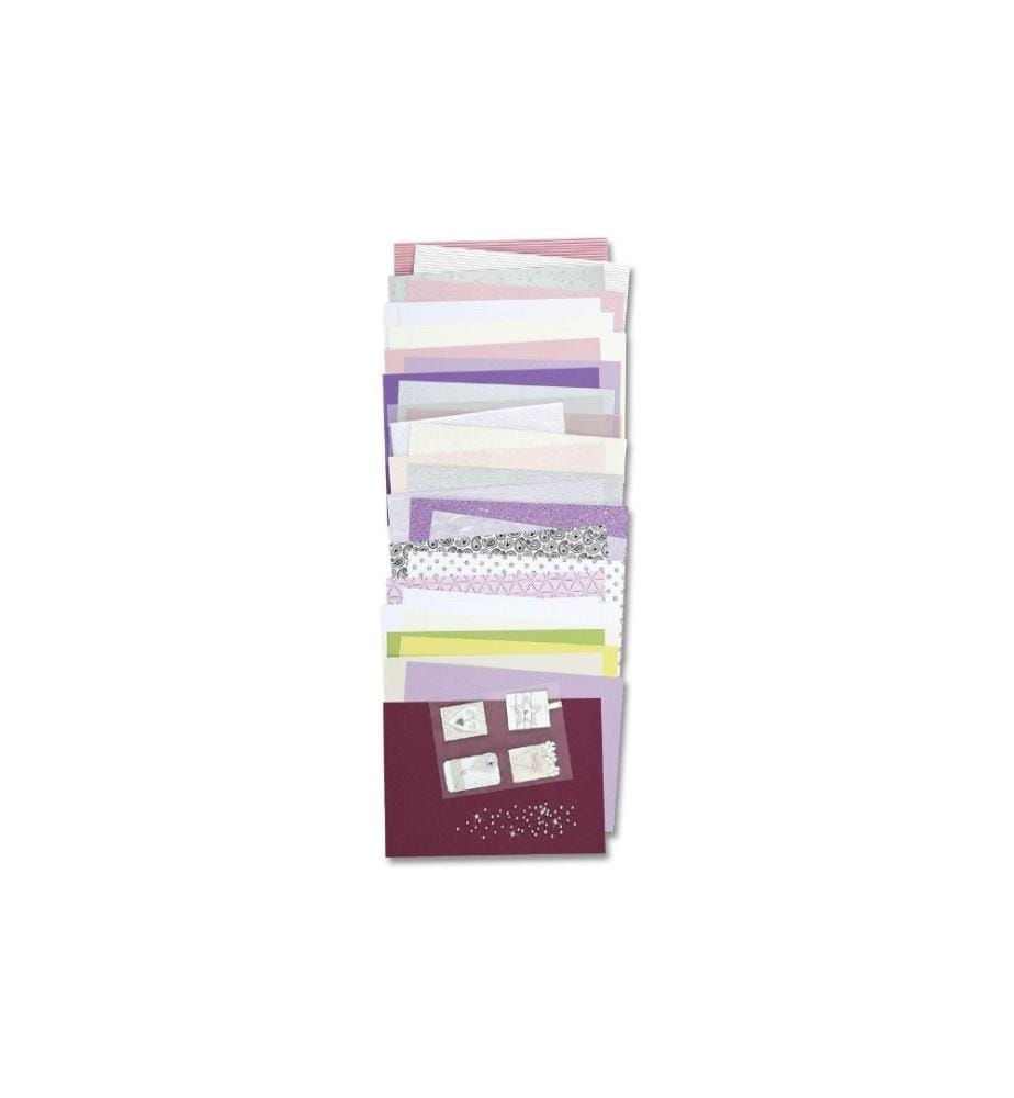 FOLIA - Bastelpapier Creativ-Mix Candy Mehrfarbig