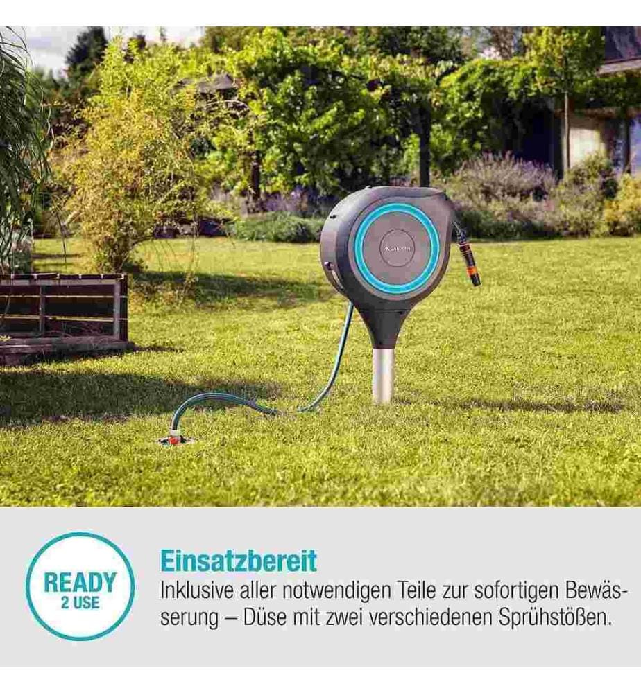 Gardena Gardena Garden Hose Box Rollup S (Turquo… DeinDeal
